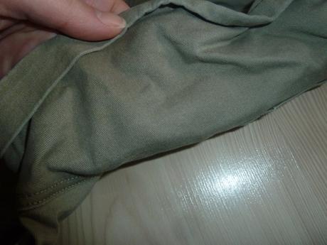 Khaki šortky, h&m,164