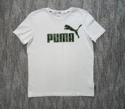 Bílé tričko triko krátký rukáv puma, puma,146