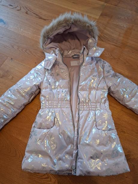 Frozen zimní bundička č.134/140, 134