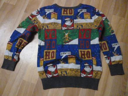 Vánoční svetr next vel. 6-7, 122