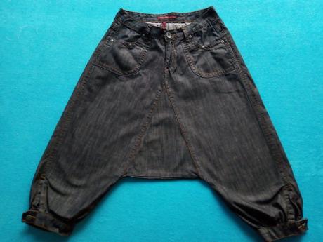 3/4 baggy - nasrávačky zn."onado jeans" vel."m", m