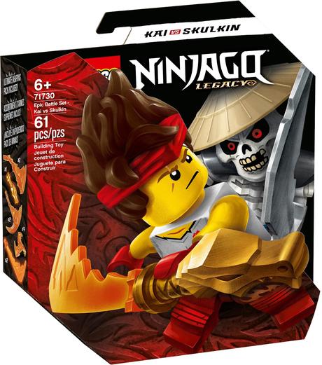 Lego 71730 kai vs. skulkin epický souboj,