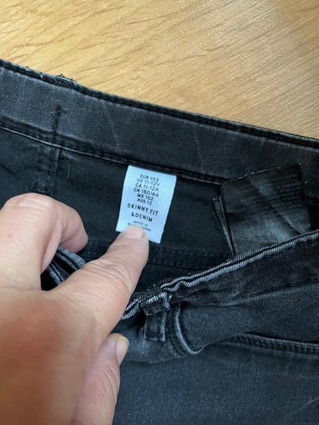 Džíny rifle, zdarma k nákupu u nas, h&m,152