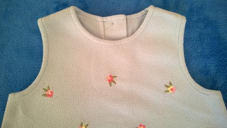 Fleesové šaty, vel 74 -80, marks & spencer,74