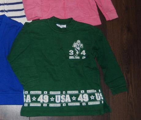 Klučičí mikiny, vesty a svetry - vel.110, next,110