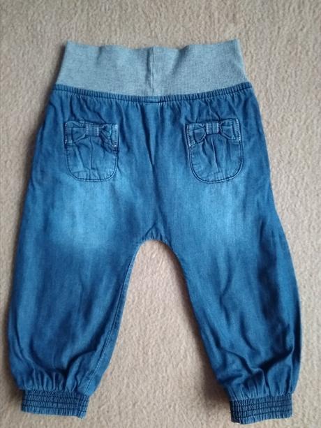 Riflové baggy hello kitty zn."c&a" vel."80", c&a,80