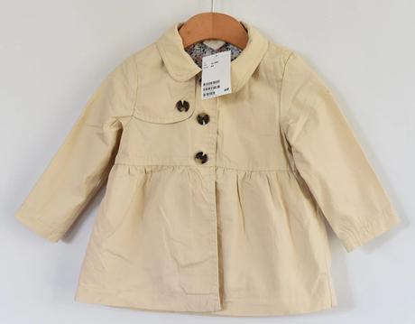 Kabátek vel. 12 - 18 m, h&m,86