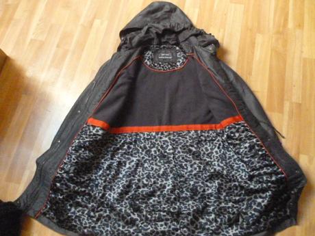 Přechodová bunda parka vel.s-m, s