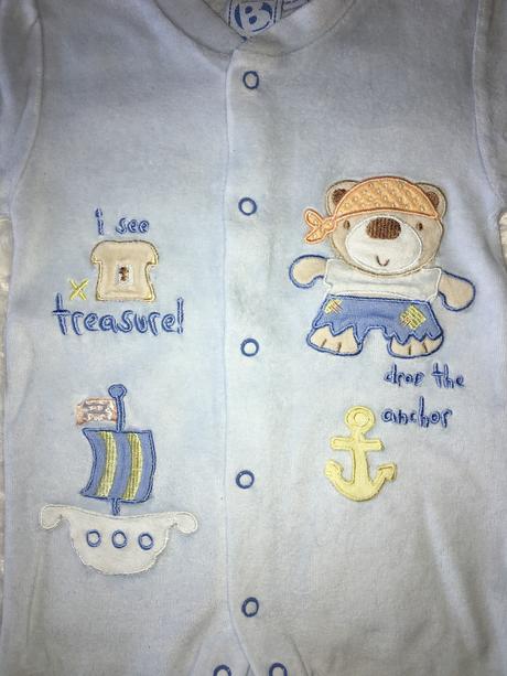 Modrý sametový overal zip zap, zip zap,74