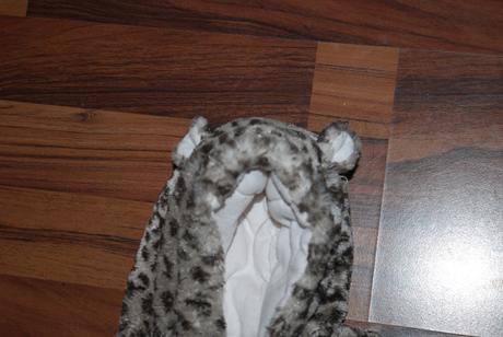 Chlupatá kombinéza, huňatá , mothercare,56