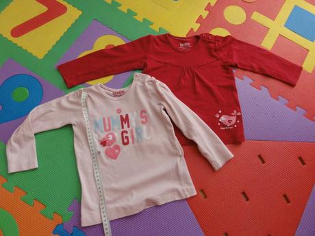 2 trička s ptáčky vel.86/92, lupilu,86