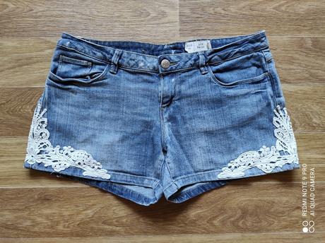 Džínové kraťasy, esmara,42