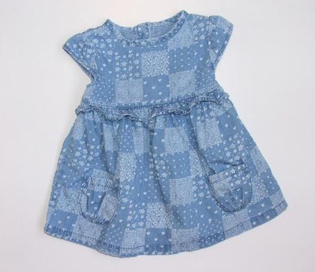 P673 šaty z odlehčené rifloviny vel. 56, george,56