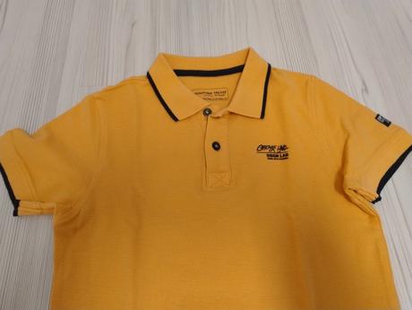 Oranžové tričko s límečkem vel. 146/152, chapter young,146