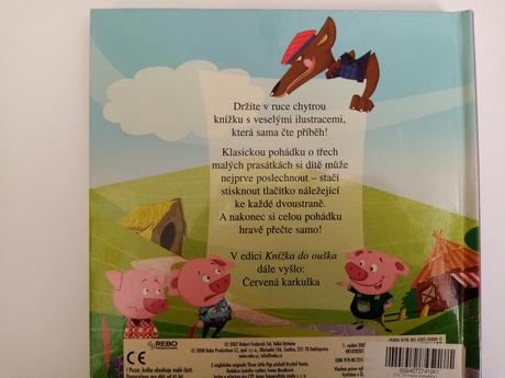 Leporelo  3 prasátka, 