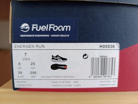 Běžecké tenisky reebok vel. 39 nové, 39