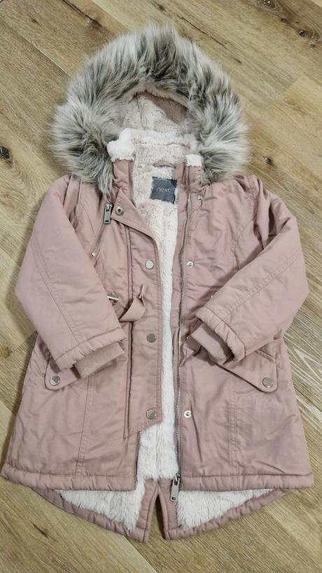Dlouhá zateplená bunda/kabátek next, next,110