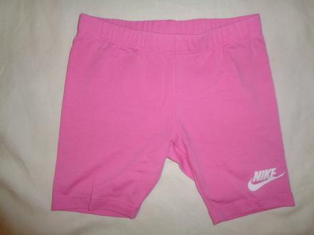 Růžové bavlněné šortky nike 5/6 let, nike,116