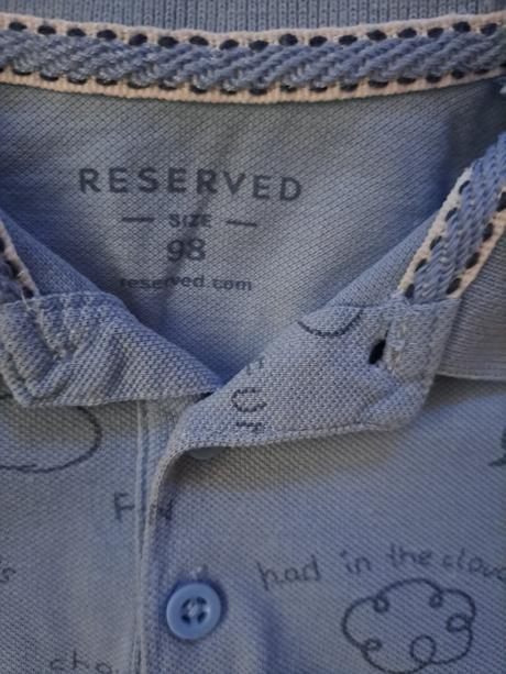 Tričko, reserved,98