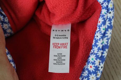 Vesta zateplená vel. 0 - 3 m, nutmeg,62