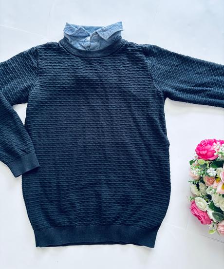 Svetr modrý - v.5 let, next,110