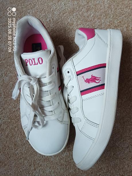 Tenisky zn."polo ralph lauren" vel."34,5" mám dvoj, ralph lauren,34