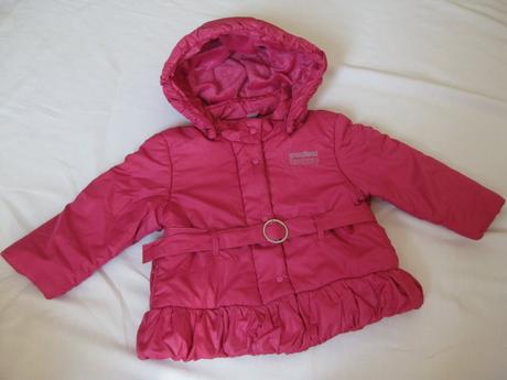 Teplá zimní bunda + čepice + rukavice, c&a,86