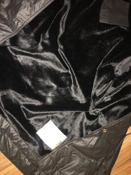 Nová vyteplená šustka s kožešinkou, vel l/xl,, l