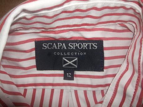 Elegantná pruhovaná košeľa scapa sports - nenosená, 146