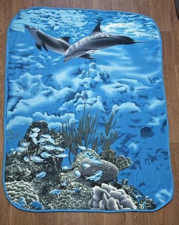 Nová fleecová deka moře,