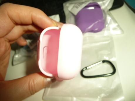 Krabička sluchátka iphone gumové, 