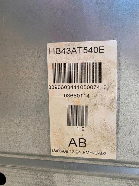 Siemens vestavná trouba hb43at540e, siemens