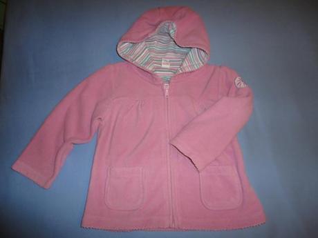 Slabší fleec mikina tu, vel. 1-1,5 roku, tu,80