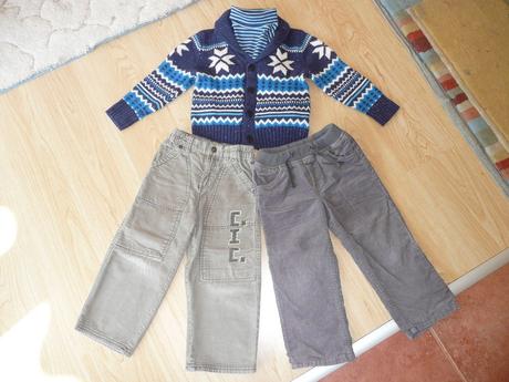 Chlapecké manšestráky, vel.104, f&f,104