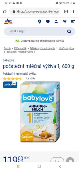 Mléko Babylove. Se kterým máte zkušenost?