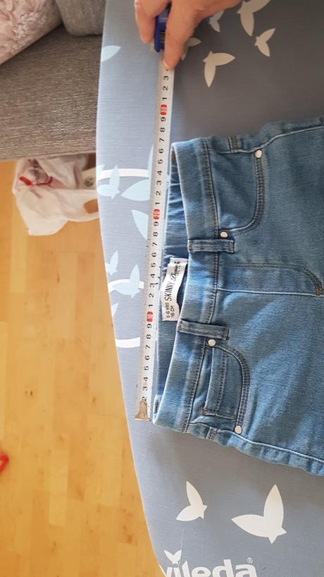Dívčí džíny značky skinny denim, vel. 5-6 let, denim,116