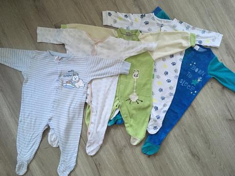 Sada 3 ks overalů pro kluka cca 74, c&a,74