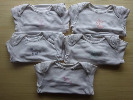 5x body dl.r. s nápisem, vel. 86, f&f,86