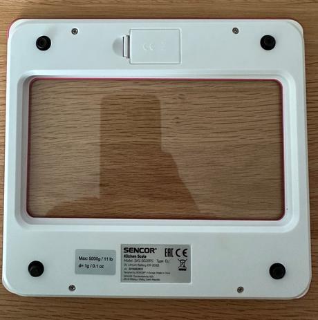 Digitální kuchyňská váha sencor sks 5038rs, sencor