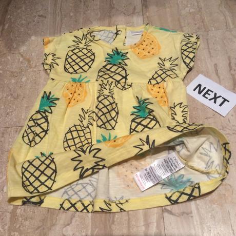 Šatičky s ananasy zn. next, next,62