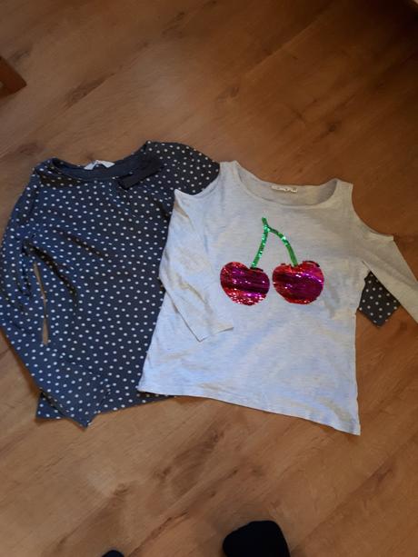 2x tricko, h&m,158