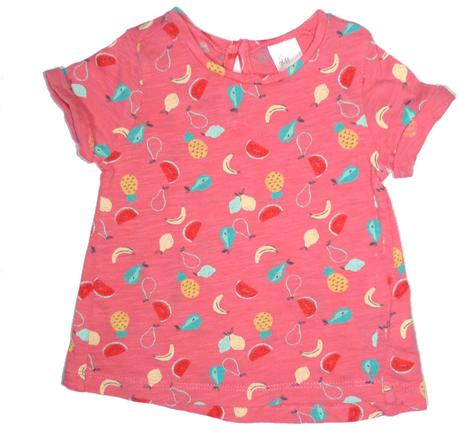 Bavlněné tričko, h&m,68