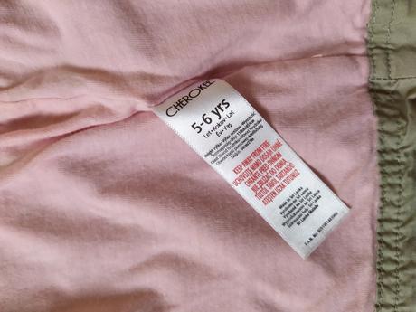 Zelená bunda s výšivkou, cherokee,116