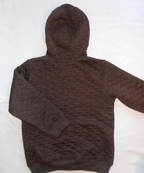 M154. hnědá prošívaná mikina 4-5 let, tu,110