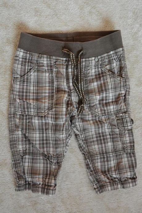 Kárované kraťasy, h&m,98