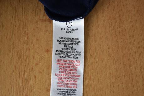 Tričko vel. 9 - 12 m, primark,80