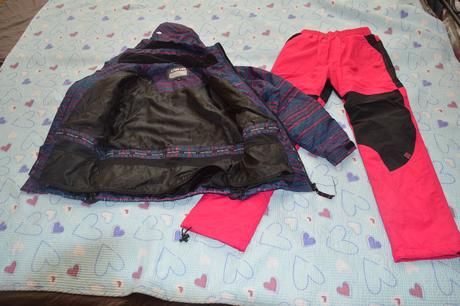 158 lyžařská bunda a oteplováky, alpine pro,158