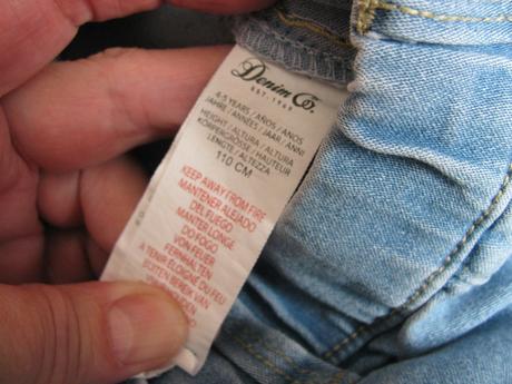 Elastické džíny skiny v pase do gumy denim co, denim co,110
