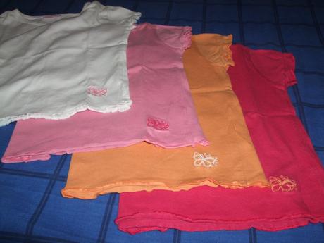 4 ks tričká - cena spolu, cherokee,80