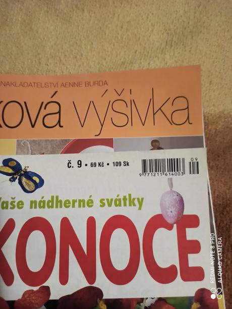 Časopisy s předlohami na křížkovou výšivku, 